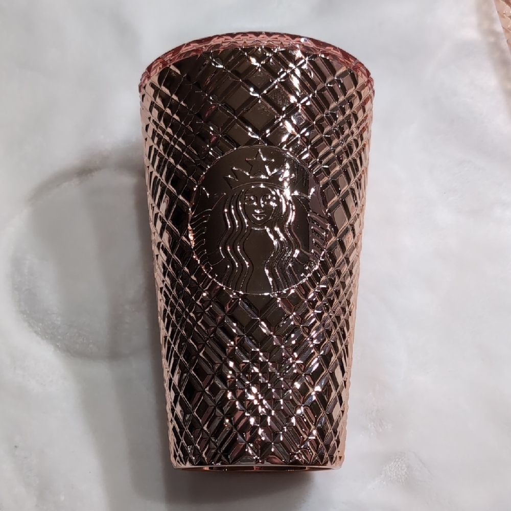 Starbucks Metallic Pink Tumbler